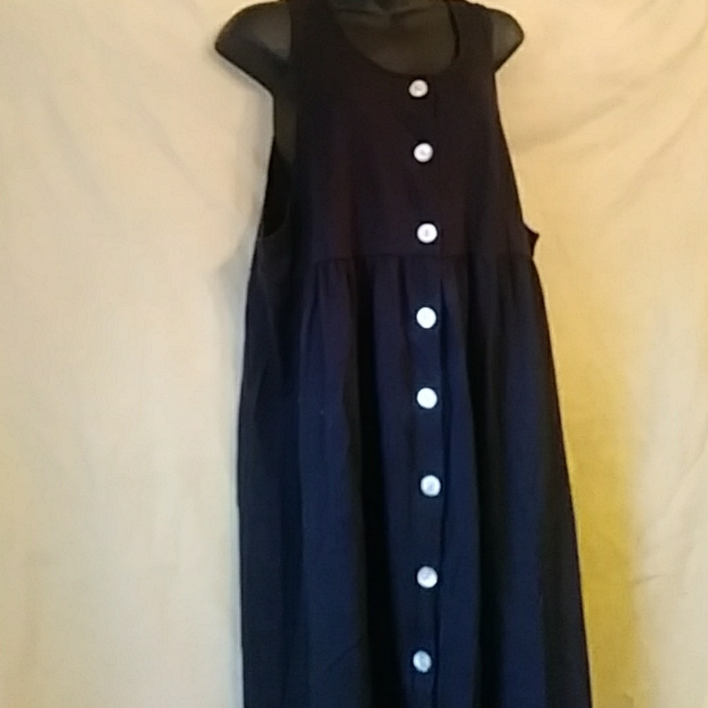 Dividends Maternity black knit dress-sz L